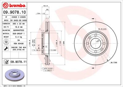 Dischi freno anteriore auto (ls_) 08/04-> / da