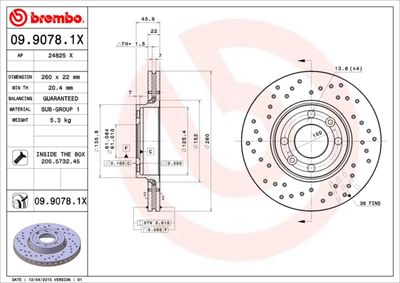 Dischi freno anteriore auto (ls_) 08/04-> / da