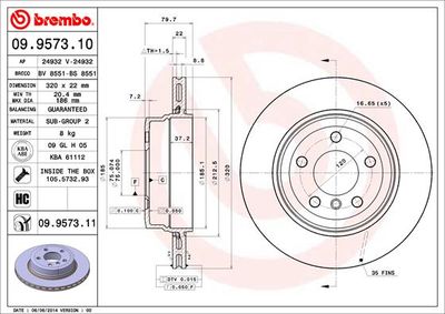 Dischi freno posteriore BMW X3 (E83) 01/03-12/11