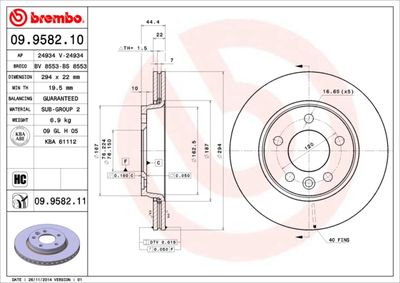 Dischi freno posteriore VW Multivan V (7HM, 7HN, 7HF,