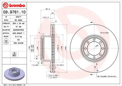 Dischi freno posteriore Iveco daily IV bus 05/06-08/11