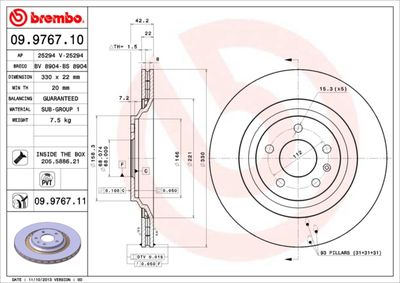 Dischi freno posteriore Audi A6 (4F2, C6) 04/04-08/11