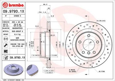 Dischi freno posteriore BMW (brilliance) 3 series (E90