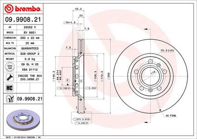 Dischi freno posteriore Audi A8 (4E2, 4E8) 10/02-12/10