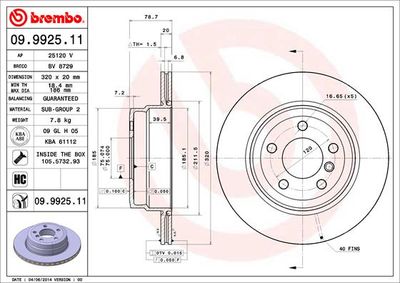Dischi freno posteriore BMW X5 (E70) 02/06-07/13 / BMW