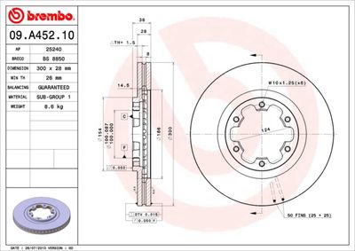 Dischi freno anteriore dongfeng (dfac) oting 10/07->