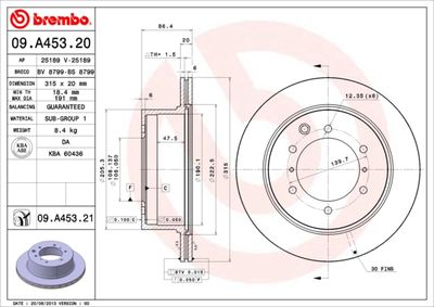 Dischi freno posteriore hawtai terracan T9 11/09-12/11