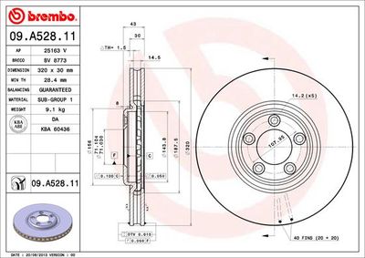 Dischi freno anteriore Jaguar s-type (X200) 10/98-12/