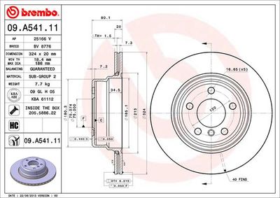 Dischi freno posteriore BMW X5 (E53) 01/00-12/06