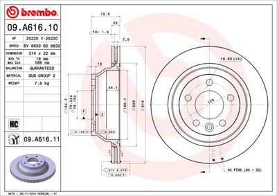 Dischi freno posteriore VW Multivan V (7HM, 7HN, 7HF,