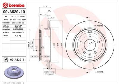 Dischi freno posteriore Chevrolet (sgm) captiva (S7L)