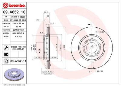 Dischi freno posteriore Audi A3 (8L1) 09/96-09/06 / au