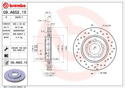 Dischi freno posteriore Audi A3 (8L1) 09/96-09/06 / au