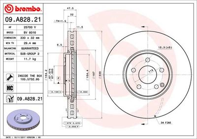 Dischi freno anteriore Mercedes-Benz e-class (W211) 0