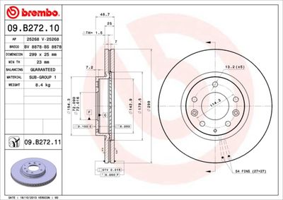 Dischi freno anteriore besturn (faw) X80 05/13-> / ma