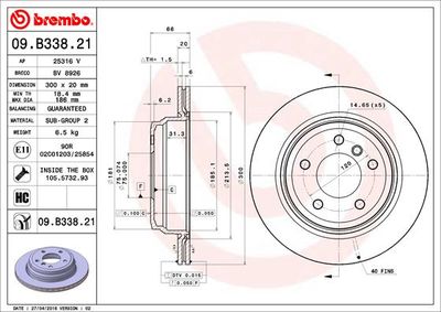 Dischi freno posteriore BMW (brilliance) X1 (E84) 03/1
