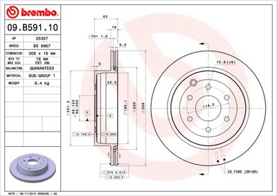 Dischi freno posteriore pathfinder III (R51) 01