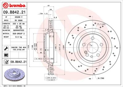 Dischi freno posteriore Mercedes-Benz s-class (W220) 0