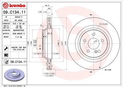 Dischi freno posteriore Mercedes-Benz s-class (W220) 0