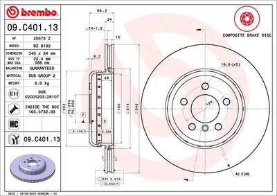 Dischi freno posteriore BMW (brilliance) 3 series (F30