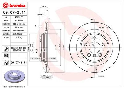 Dischi freno posteriore BMW 2 active tourer (F45) 11/1