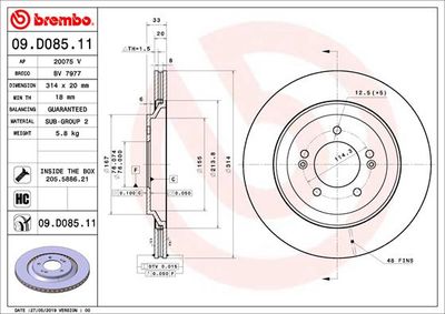 Dischi freno posteriore Hyundai I30 (pde, pd, pden) 11