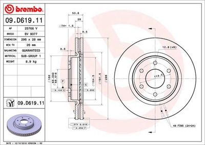 Dischi freno anteriore navara platform/chassis