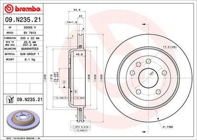 Dischi freno posteriore Jeep grand cherokee IV (wk, wk