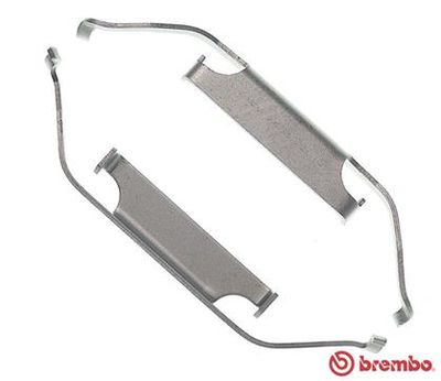 BREMBO A 02 223 / Kit accessori, Pinza freno PRIME LINE