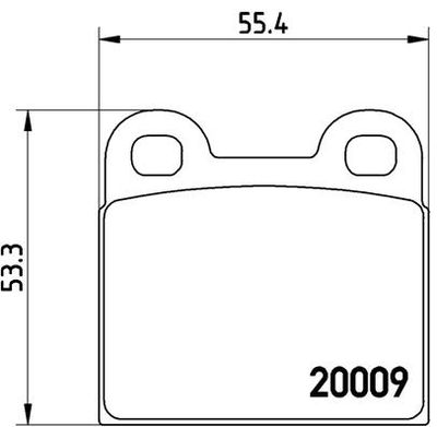Pastiglie freno ant./ posteriore Alfa Romeo 1750-2000 (105_) 03