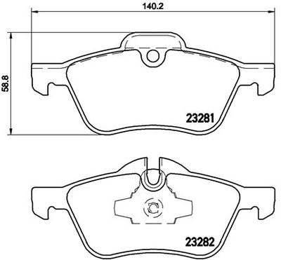 Pastiglie freno anteriore MINI MINI (R50, R53) 06/01-09/