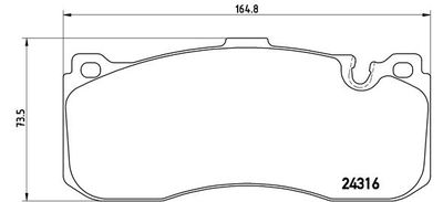 Pastiglie freno anteriore BMW 1 (E81) 09/06-09/12 / BMW