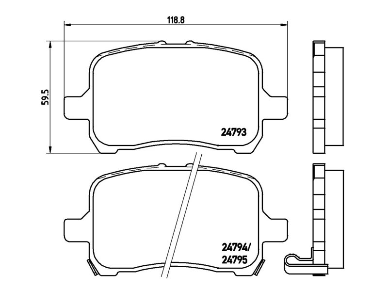 Pastiglie freno anteriore Chevrolet cobalt 11/03-> / che