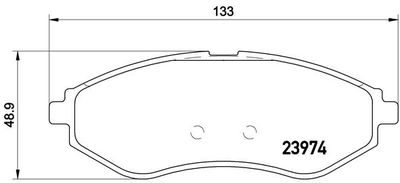 Pastiglie freno anteriore Chevrolet (sgm) aveo hatchback