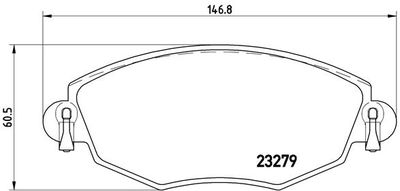 Pastiglie freno anteriore chana CM8 11/03-12/08 / chana