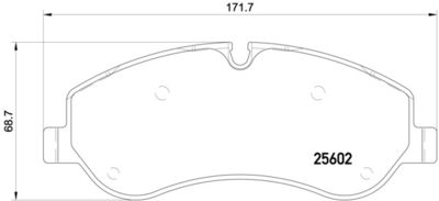 Pastiglie freno anteriore Ford ia tourneo custom