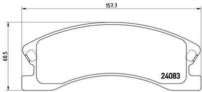 Pastiglie freno anteriore Jeep (bjc) grand cherokee 02/9
