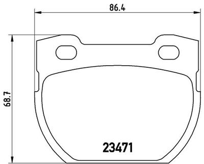 Pastiglie freno posteriore Land Rover defender Cabrio (L3