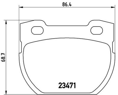 Pastiglie freno posteriore Land Rover defender Cabrio (L3
