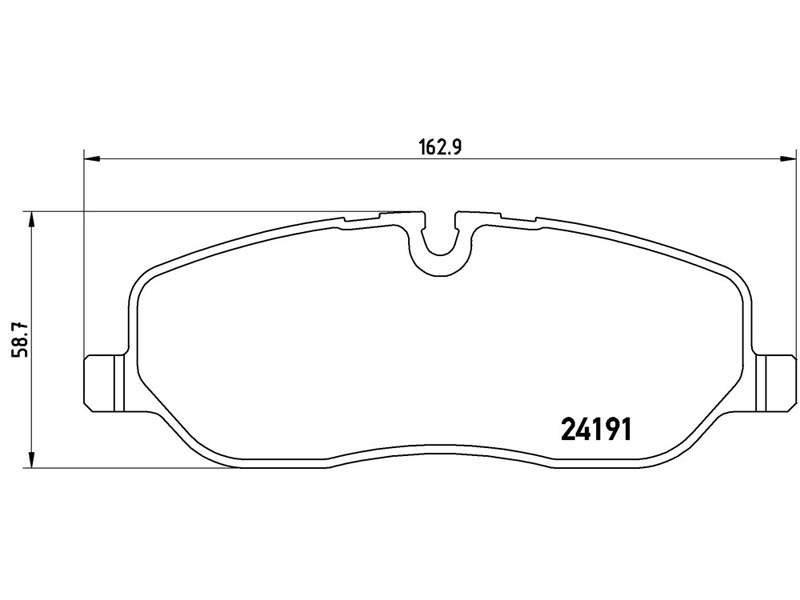 Pastiglie freno anteriore Land Rover discovery III (L319