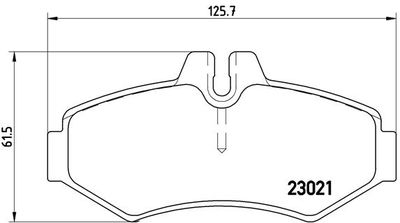 Pastiglie freno posteriore Mercedes-Benz g-class (W461) 0