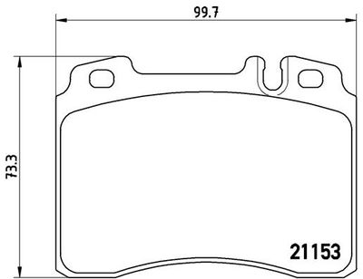 Pastiglie freno anteriore Mercedes-Benz 124 Coupé (C124)