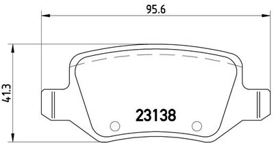 Pastiglie freno posteriore Mercedes-Benz a-class (W168) 0