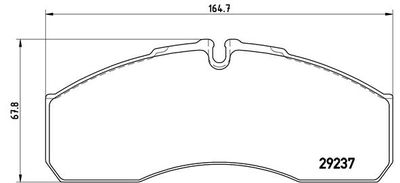 Pastiglie freno anteriore Mercedes-Benz sprinter 5-t pla