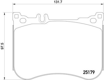 Pastiglie freno anteriore Mercedes-Benz e-class (W213) 0
