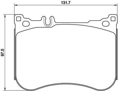 Pastiglie freno anteriore brabus 40S (W221) 04/11-> / me