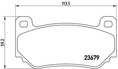 Pastiglie freno anteriore caterham seven (cf) 01/80-> /