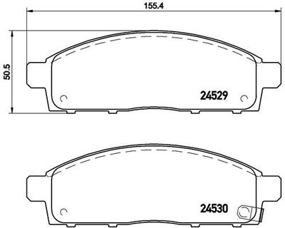 Pastiglie freno anteriore Fiat fullback pickup (502_, 50