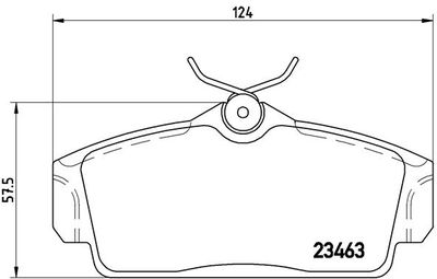 Pastiglie freno anteriore almera II (N16) 04/00->