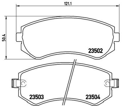 Pastiglie freno ant./ posteriore 240SX 08/88-02/01 / nis